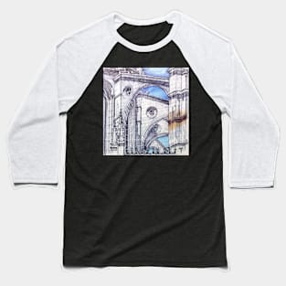 Mosteiro da Batalha Baseball T-Shirt